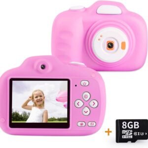 AIDISITE Kids Digital Camera Soft Anti-Drop Children Toy Camera HD 12.0MP 2.3