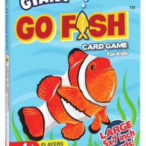 Giant Go Fish Card Game for Kids - Large 5x7 Inch Cards