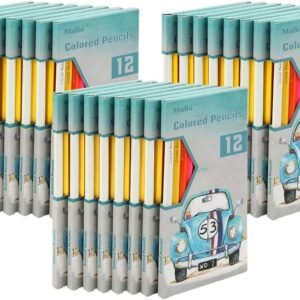 Madisi Colored Pencils Bulk - Pre-Sharpened - 24 Packs of 12-Count -