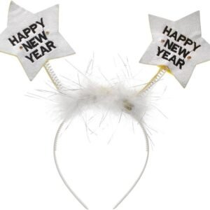 GW Happy New Years Eve LED Light Up Star Headband Party Accessory