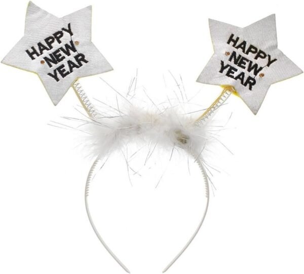 GW Happy New Years Eve LED Light Up Star Headband Party Accessory