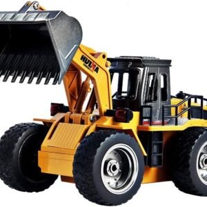 Huina 2.4Ghz Radio Control Bulldozer Construction Vehicle Alloy 6 Channel 4 Wheel