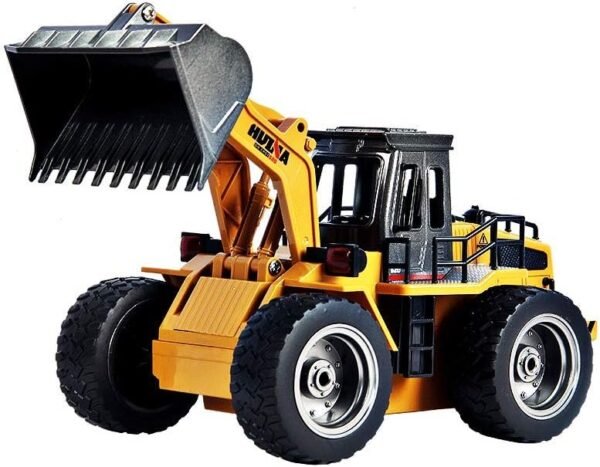 Huina 2.4Ghz Radio Control Bulldozer Construction Vehicle Alloy 6 Channel 4 Wheel