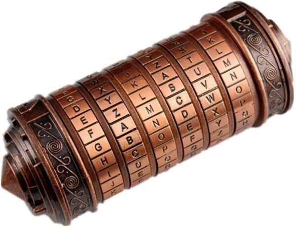 Da Vinci Code Valentines Day Romantic Birthday Gift to HerAntique Dark Bronze