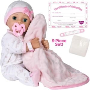 Adora Adoption Baby Hope - 16 inch newborn doll, with accessories and