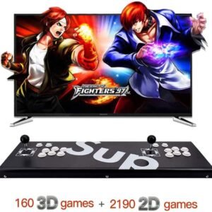 XFUNY. Arcade Game Console 1080P 3D & 2D Games 2680 in 1