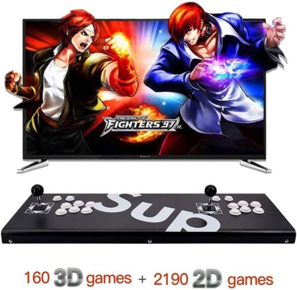 XFUNY. Arcade Game Console 1080P 3D & 2D Games 2680 in 1