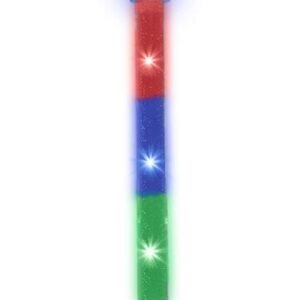 Windy City Novelties Frozen Snowflake Light-up Princess Wand - 4 Light Modes