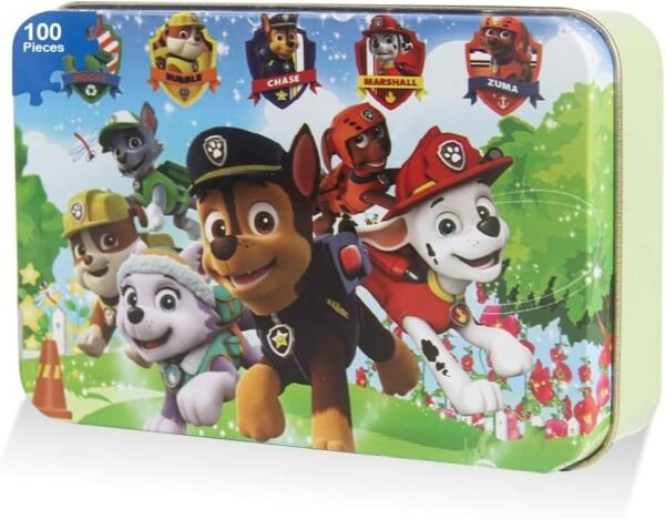 100 Piece Paw Patrol Puzzles for Kids Ages 4-8 Jigsaw Puzzle for