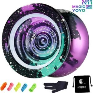 MAGICYOYO Yoyo Professional N11 Unresponsive Pro Yoyos Metal Alloy Aluminum Yoyo 4