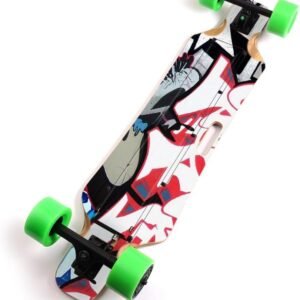 MightySkins Skin Compatible with Blitzart Huracane 38 Electric Skateboard - Graffiti Mash