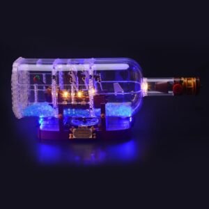 LIGHTAILING Light Set for Ship in a Bottle Building Blocks Model -
