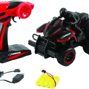 YARMOSHI Remote Control ATV w/ Rider. USB Charger - High-Speed Extreme All-Terrain