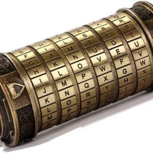 Da Vinci Code Mini Cryptex Lock Anniversary Valentines Day Romantic Birthday Gifts