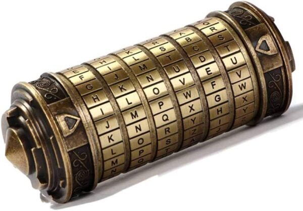 Da Vinci Code Mini Cryptex Lock Anniversary Valentines Day Romantic Birthday Gifts