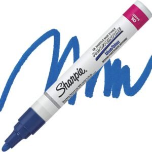 Sharpie Oil-Based Paint Marker, Medium Point, Blue, 1 Count - Great for