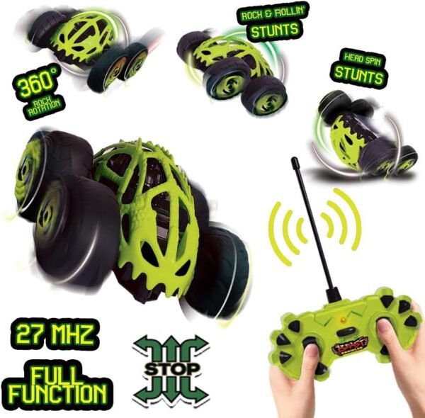 Playmind Overtake Radio Control Stunt Car Beast Brawler RC Car for Kids,