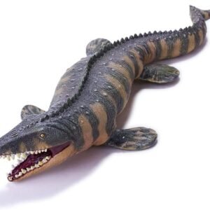 RECUR Mosasaurus Dinosaur Figurines Jurassic Toys, High Simulation Hand-Painted Real Feel Dinosaur