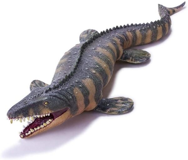 RECUR Mosasaurus Dinosaur Figurines Jurassic Toys, High Simulation Hand-Painted Real Feel Dinosaur