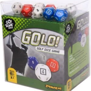 GOLO Golf Dice Game For Golfers, Families, and Kids Portable Fun Game