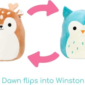 Squishmallow 2020 Flip-A-Mallows Mini 5 Plush Toy 5 Dawn The Fawn Flipped