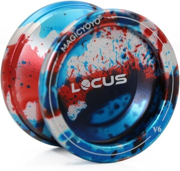 MAGICYOYO Responsive Yoyo Ball V6 LOCUS Blue Red Silver Alloy Yoyo for