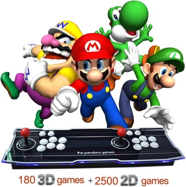 XFUNY. Arcade Game Console 1080P 3D & 2D Games 2680 in 1