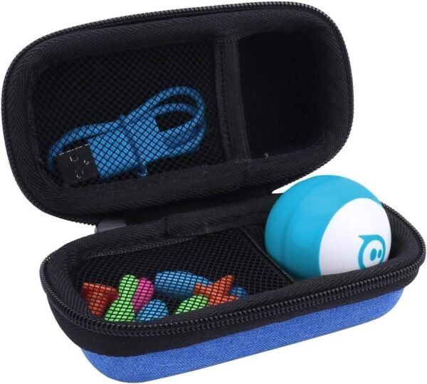 Aenllosi Organizer Storage Case for Sphero Mini The App-Controlled Robot Ball Blue