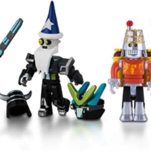 Roblox Action Collection - Robot Riot Four Figure Pack Includes Exclusive Virtual