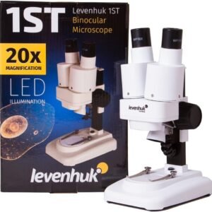 Levenhuk 1ST Kids Stereo Microscope for Observing The Structure of Stones, Coins