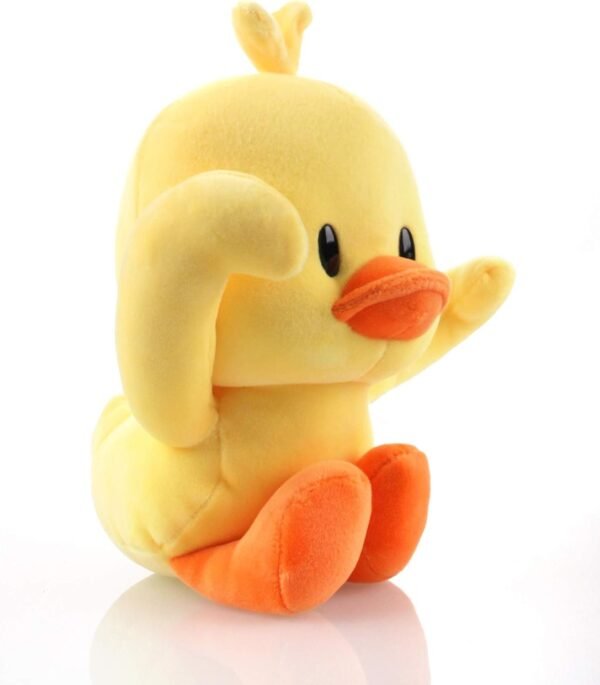 AIXINI Plush Yellow Duck Stuffed Animal Soft Toys 11.8inch Duckling with Rotatable