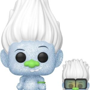 Funko Pop Movies Trolls World Tour - Hip Hop Guy Diamond, Multicolor