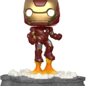 Funko 45610 Pop Deluxe, Marvel Avengers Assemble Series - Iron Man, Amazon