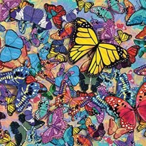 Springboks 500 Piece Jigsaw Puzzle Butterfly Frenzy Kit Toy Fun