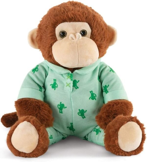 Vermont Teddy Bear Stuffed Monkey - Monkey Stuffed Animal, 13 Inch, PJ
