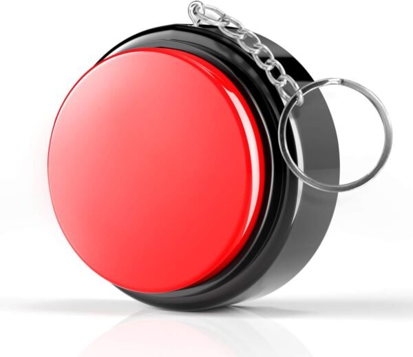 Beanlieve Recordable Sound Talking Button - Sound Button Toy With M7 Keychain,
