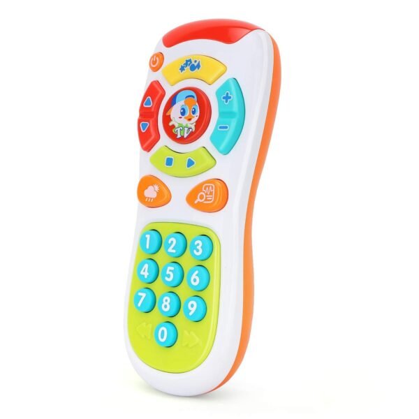 Zooawa Baby Remote Control, Early Development Educational Learning Lights Remote Toy, Click