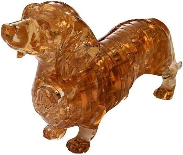 Original 3D Crystal Puzzle - Dachshund Kit Toy Fun Kids