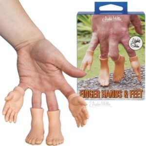 Accoutrements Finger Hands & Feet Finger Puppet Set Kit Toy