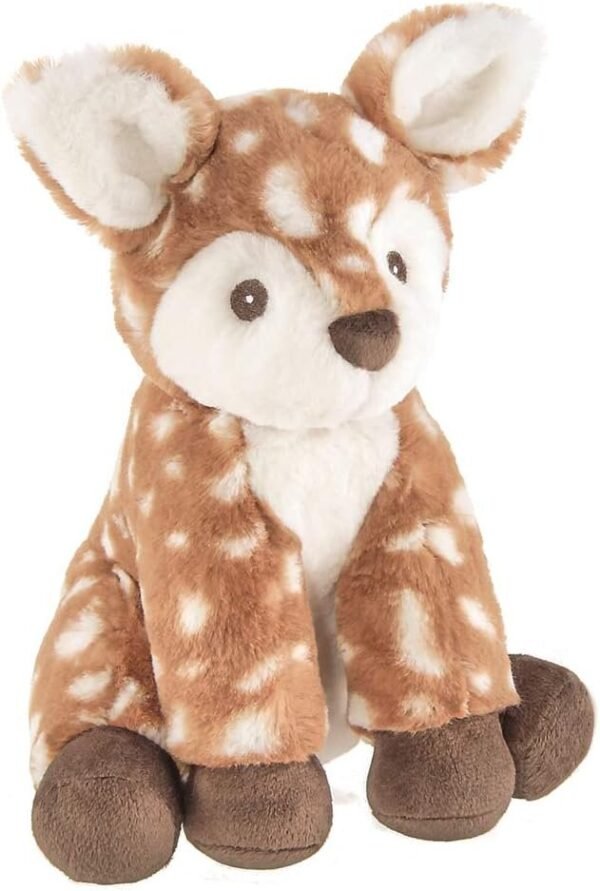 Bearington Baby Willow Plush Fawn Stuffed Animal, 9 inches Kit