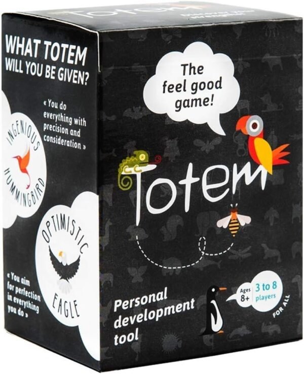 Totem the feel good game, Self-Esteem Game for Team Building, Family Bonding,