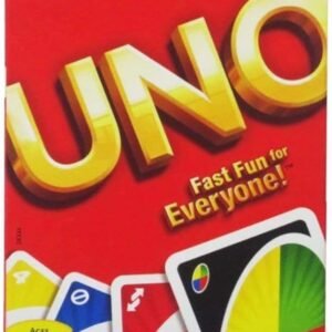 UNO Card Game, Basic Pack, Red Kit Toy Fun Kids