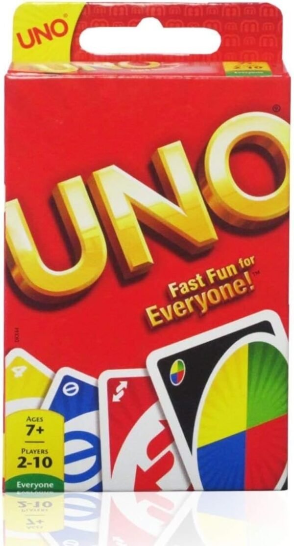 UNO Card Game, Basic Pack, Red Kit Toy Fun Kids