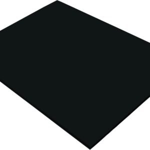 Riverside 3D Construction Paper, Black, 18 x 24, 50 Sheets