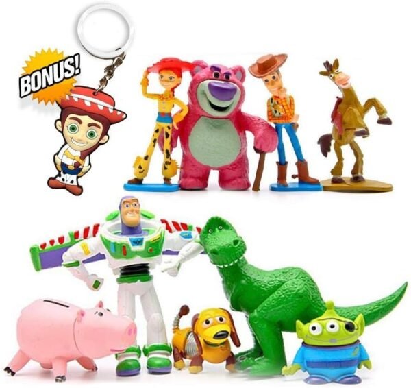 Pantyshka Toy Story Cake Toppers Pack of 9 Toy Story Figurines Premium