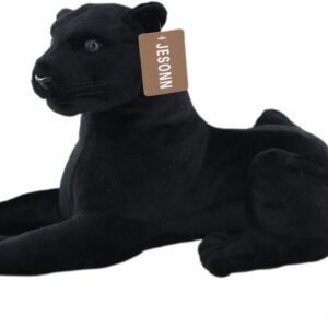 JESONN Lifelike Stuffed Animals Toys Panther Plush 18.9 Inches Kit