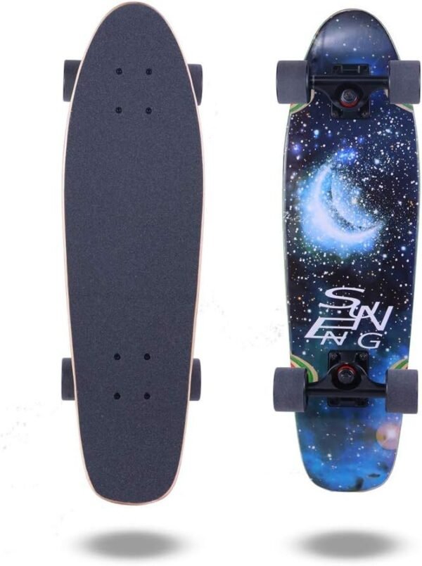 FlyBee Boards 27in Cruiser Skateboard Kit Toy Fun Kids Pack