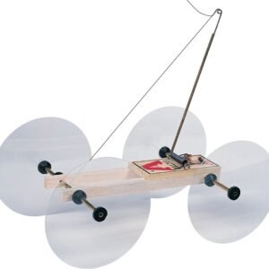 Pitsco Balsa Wood Little Moe Mousetrap Vehicle For 10 Students