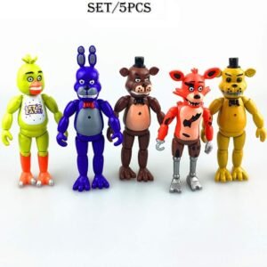 Inspired by Five Nights at Freddys Set 5 pcs, 6 inches