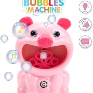 Hasak1 Automatic Bubble Machine Toys for Kids Toddlers Outdoors,Kids Bath Bubble Maker